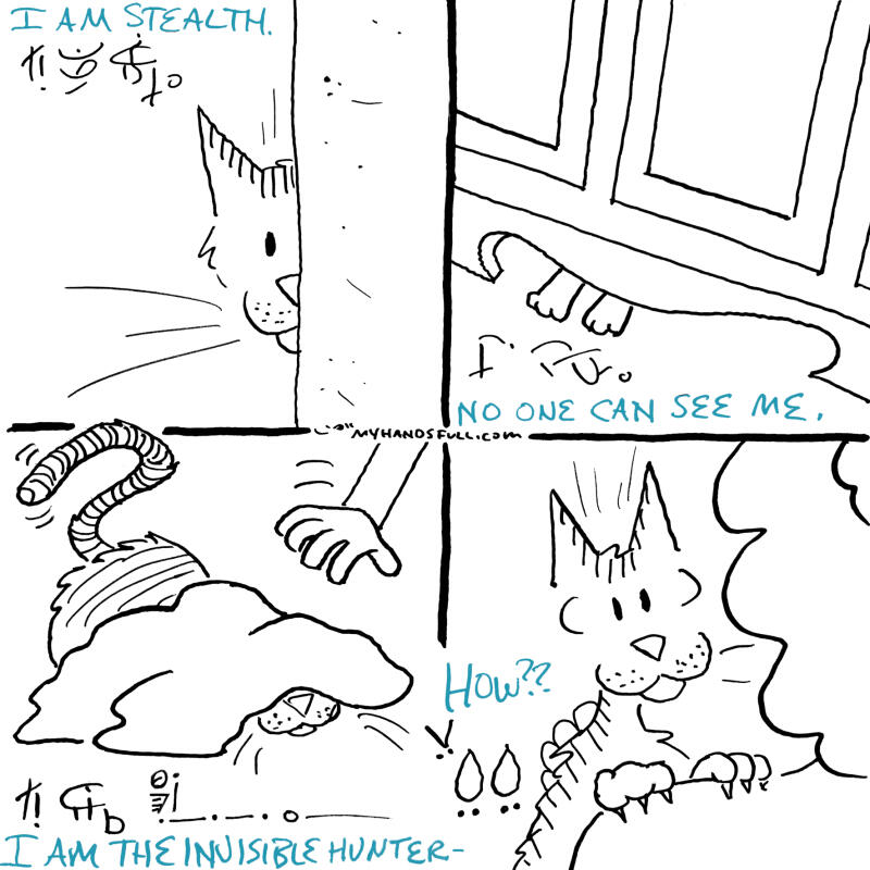 Comic from "My Hands Full"