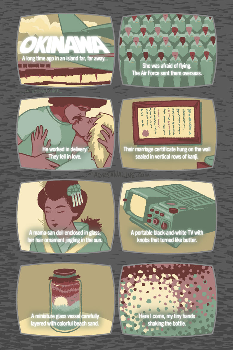 "Okinawa" Comic for Delaflot Anthology